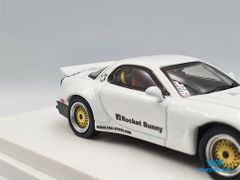 Xe Mô Hình Mazda RX-7 1:64 Time Micro ( Trắng )