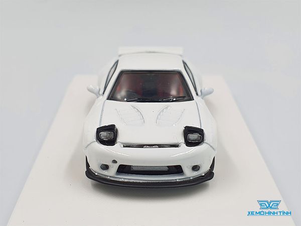 Xe Mô Hình Mazda RX-7 1:64 Time Micro ( Trắng )