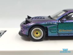 Xe Mô Hình Mazda RX-7 1:64 Time Micro ( Tím Biến Màu )