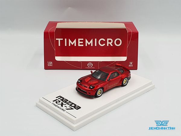 Xe Mô Hình Mazda RX-7 1:64 Time Micro ( Đỏ )