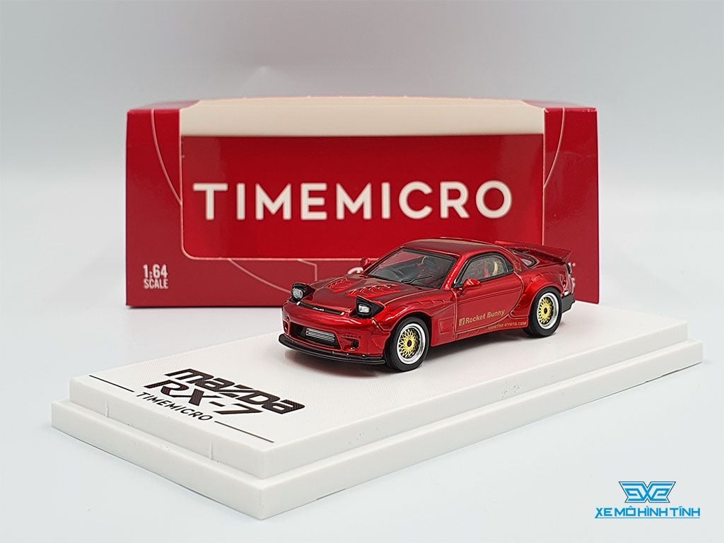 Xe Mô Hình Mazda RX-7 1:64 Time Micro ( Đỏ ) – Shop Xe Mô Hình Tĩnh