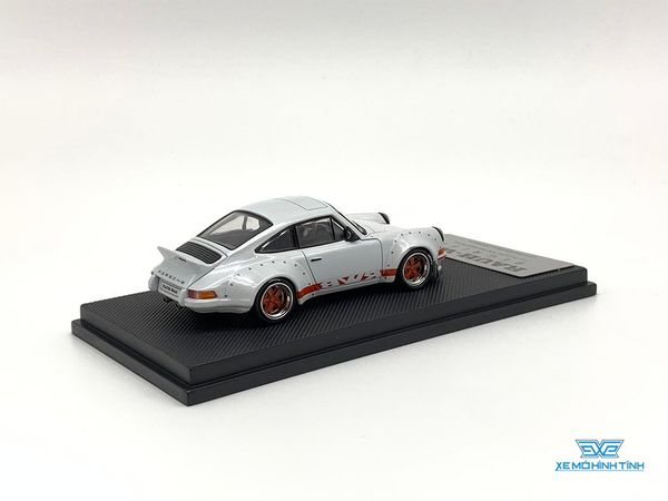 Xe Mô Hình Porsche RWB 930 Ducktail Wing Pearl 1:64 ModelCollect ( Trắng )