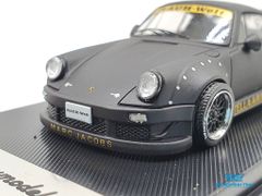 Xe Mô Hình Porsche 930 3.8 Type Wing 1:64 Model Collect ( Đen Nhám )