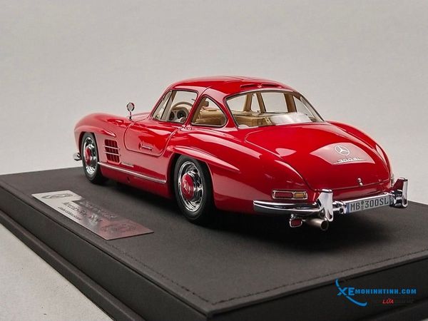 Xe Mô Hình Mercedes-Benz 300SL Limited #13 1:18 DreamPower ( Đỏ )