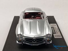 Xe Mô Hình Mercedes-Benz 300SL Limited  #44 1:18 DreamPower ( Bạc )