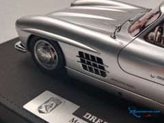 Xe Mô Hình Mercedes-Benz 300SL Limited  #44 1:18 DreamPower ( Bạc )