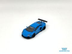 Xe Mô Hình Lamborghini Aventador Liberty Walk LB-Works 1:64 MiniGT ( Xanh Dương )