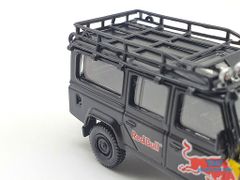 Xe Mô Hình Land Rover Defender 110 Red Bull LUKA LHD 1:64 Mini GT (Đen)