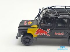 Xe Mô Hình Land Rover Defender 110 Red Bull LUKA LHD 1:64 Mini GT (Đen)