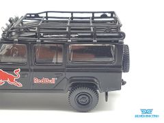 Xe Mô Hình Land Rover Defender 110 Red Bull LUKA LHD 1:64 Mini GT (Đen)