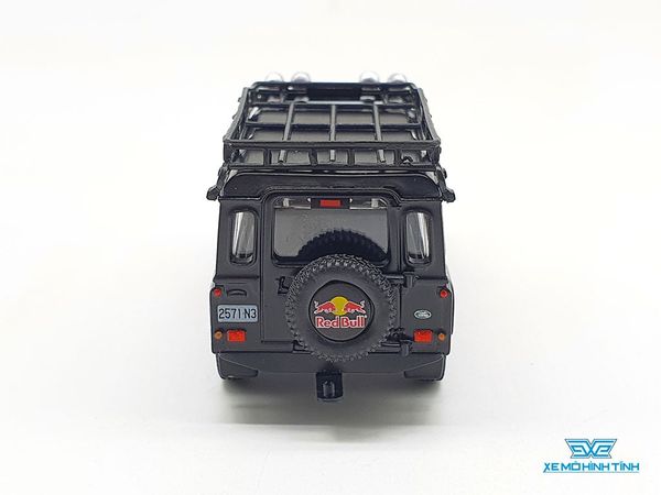 Xe Mô Hình Land Rover Defender 110 Red Bull LUKA LHD 1:64 Mini GT (Đen)