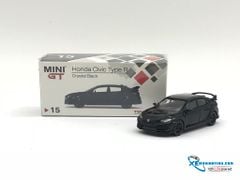 Xe Mô Hình Honda Civic Type R (FK8) Crystal 1:64 MiniGT ( Đen )