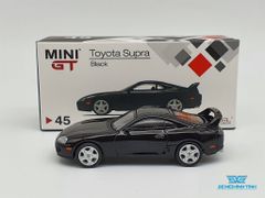 Xe Mô Hình Toyota Supra (JZA80) 1:64 MiniGT ( Đen )