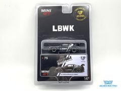 Xe Mô Hình LB-Works Nissan GT-R R35 Type1 , Rear Wing ver1 1:64 MiniGT ( Đen )