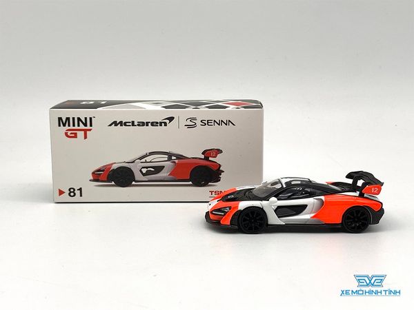 Xe Mô Hình McLaren Senna 1:64 MiniGT ( Cam )
