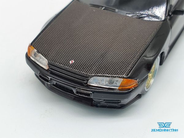 Xe Mô Hình Nissan SkyLine GT-R (R32) 1:64 Minigt ( Đen )