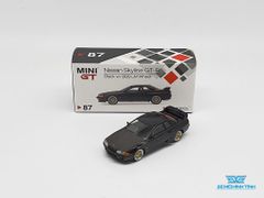 Xe Mô Hình Nissan SkyLine GT-R (R32) 1:64 Minigt ( Đen )