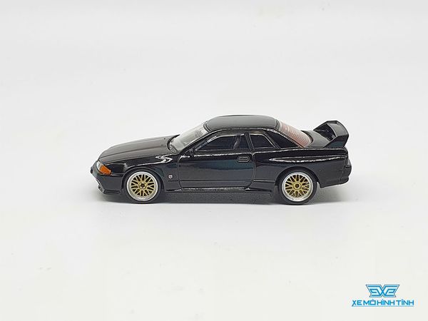 Xe Mô Hình Nissan SkyLine GT-R (R32) 1:64 Minigt ( Đen )