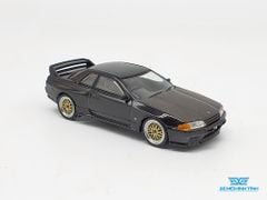 Xe Mô Hình Nissan SkyLine GT-R (R32) 1:64 Minigt ( Đen )