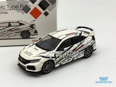 Xe Mô Hình Honda Civic Type R ( FK8 ) Blitz Type R 1:64 MiniGT ( Trắng )