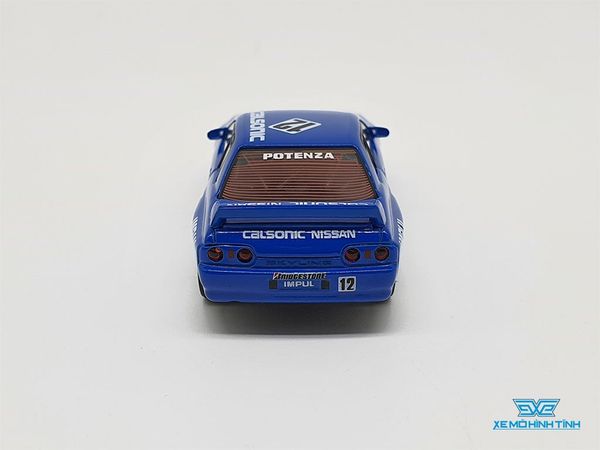 Xe Mô Hình Nissan Skyline GT-R ( R32 ) Gr.A #12 Calsonic 1993 Japan RHD 1:64 MiniGT ( Xanh Dương )