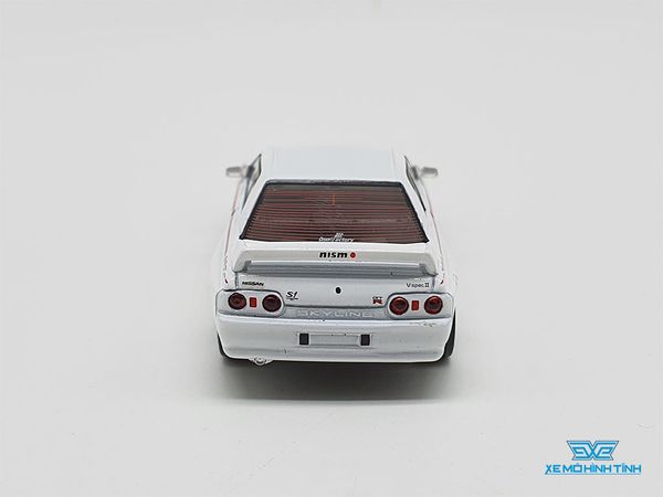 Xe Mô Hình Nissan Skyline GT-R (R32) Nismo S-Tune White RHD 1:64 MiniGT (Trắng)