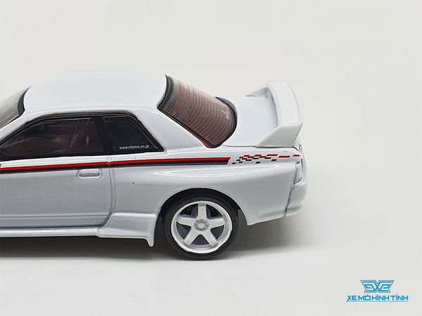 Xe Mô Hình Nissan Skyline GT-R (R32) Nismo S-Tune White RHD 1:64 MiniGT (Trắng)