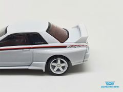 Xe Mô Hình Nissan Skyline GT-R (R32) Nismo S-Tune White RHD 1:64 MiniGT (Trắng)