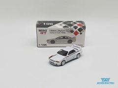 Xe Mô Hình Nissan Skyline GT-R (R32) Nismo S-Tune White RHD 1:64 MiniGT (Trắng)