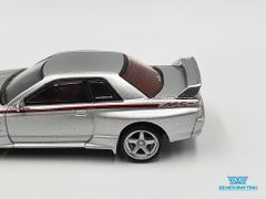 Xe Mô Hình Nissan Skyline GT-R 1:64 MiniGT ( Bạc )
