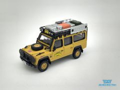 Xe Mô Hình Land Rover Defender 110 1989 Camel Trophy Winner RHD 1:64 MiniGT ( Vàng )