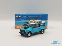 Xe Mô Hình Land Rover Defender 110 1:64 MiniGT ( Xanh Dương )