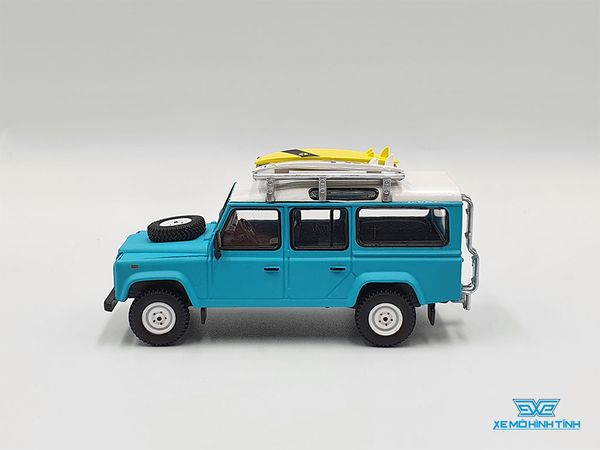 Xe Mô Hình Land Rover Defender 110 1:64 MiniGT ( Xanh Dương )