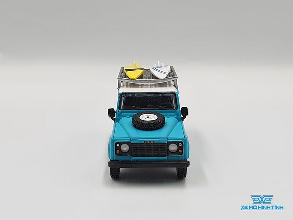 Xe Mô Hình Land Rover Defender 110 1:64 MiniGT ( Xanh Dương )