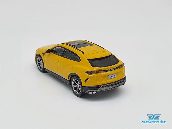 Xe Mô Hình Lamborghini Urus - Giallo Auge LHD 1:64 MiniGT ( Vàng )