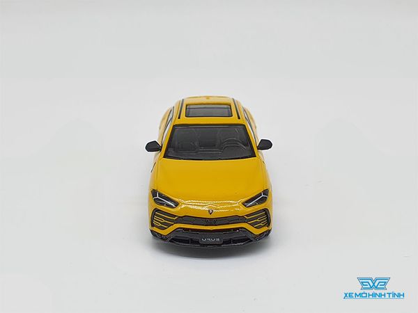 Xe Mô Hình Lamborghini Urus - Giallo Auge LHD 1:64 MiniGT ( Vàng )