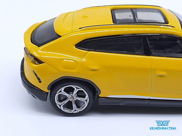 Xe Mô Hình Lamborghini Urus - Giallo Auge LHD 1:64 MiniGT ( Vàng )