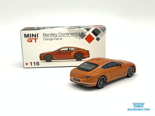 Xe Mô Hình Bentley Continental GT 1:64 MiniGT ( Cam )