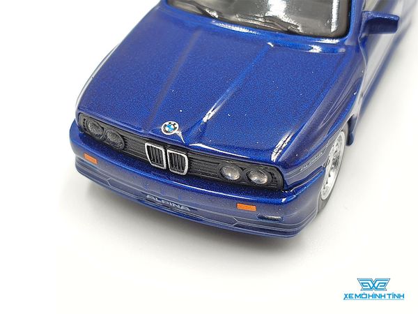 Xe Mô Hình BMW M3 (E30) Alpina B6 3.5S LHD 1:64 MiniGT ( Xanh Đậm )