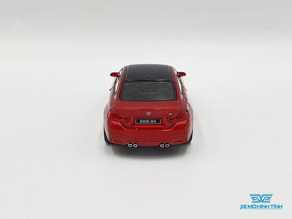 Xe Mô Hình BMW M4 1:64 Minigt ( Cam Đỏ )