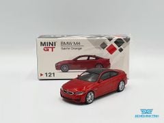 Xe Mô Hình BMW M4 1:64 Minigt ( Cam Đỏ )