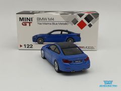 Xe Mô Hình BMW M4 (F82) Yas Marina 1:64 MiniGT ( Xanh Dương )