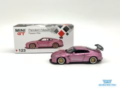 Xe Mô Hình Pandem Nissan GT-R R35 Wing Passion 1:64 MiniGT ( Hồng )