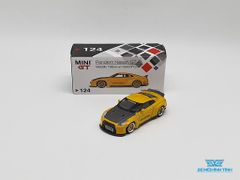 Xe Mô Hình Nissan Pandem  GT-R LHD 1:64 MiniGT ( Vàng )