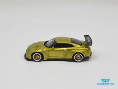 Xe Mô Hình Nissan Pandem GT-R Cosmopolitan 1:64 MiniGT ( Vàng )