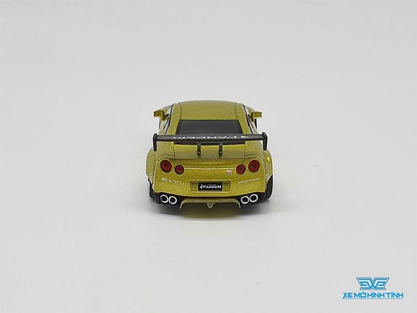 Xe Mô Hình Nissan Pandem GT-R Cosmopolitan 1:64 MiniGT ( Vàng )