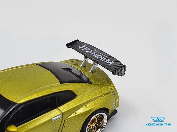 Xe Mô Hình Nissan Pandem GT-R Cosmopolitan 1:64 MiniGT ( Vàng )