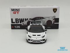 Xe Mô Hình Lamborghini Huracan GT 1:64 MiniGT ( Trắng )