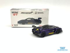 Xe Mô Hình McLaren Senna 1:64 MiniGT ( Tím Vàng )