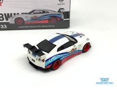 Xe Mô Hình LB*Works Nissan GT-R (R35) 1:64 MiniGT ( Martini )